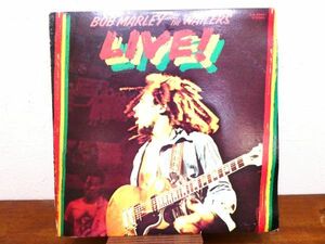 S) Bob Marley & The Wailers ボブ・マーリー「 LIVE！ 」 LPレコード 国内盤 ILS-80451 @80 (F-25)