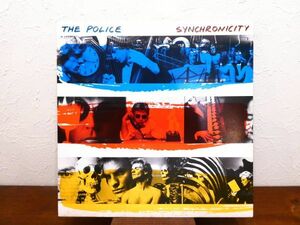 S) THE POLICE ポリス 「 SYNCHRONICITY シンクロニシティー 」 LPレコード 国内盤 AMP-28075 @80 (Z-34)