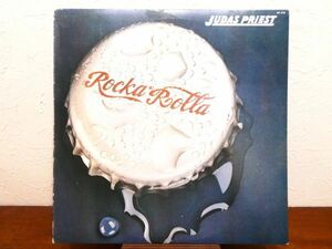 S) JUDAS PRIEST ジューダスプリースト「 Rocka Rolla ロッカ・ローラ 」 LPレコード 国内盤 GP479 @80 (R-18)