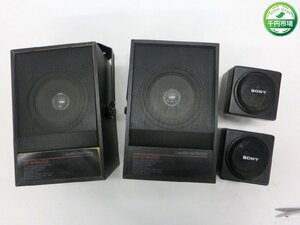 【N2-1183】audio-technica オーディオテクニカ AT-40SP SONY ソニー SRS-003 スピーカー セット 通電確認済 現状品【千円市場】