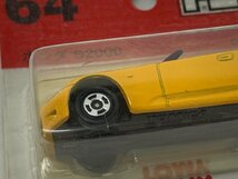 【H3-0886】未開封 TOMY トミカ 64 ホンダ S2000 HONDA 1/57スケール 黄色 イエロー 1999 ミニカー【千円市場】_画像6