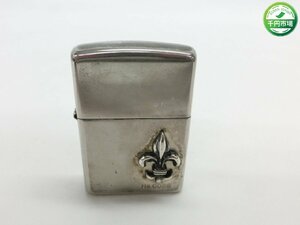 【WI-0061】限定 ZIPPO ユリ シリアルナンバー 0058 03年 現状品【千円市場】