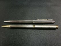 【N-5757】PARKER パーカー ボールペン STERLING SILVER スターリング シルバー ノック式 他 2点セット まとめ 現状品【千円市場】_画像5