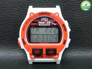 【WV-0079】稼働品 TIMEX IRONMAN タイメックスアイアンマン　シカゴ　白赤　ホワイトレッド本体のみ【千円市場】