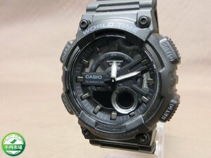 【WV-0030】美品 CASIO 5479 AEQ-110 腕時計 カシオ 稼働品 現状品【千円市場】