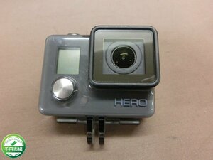 【N2-1242】GoPro HERO ゴープロ アクションカメラ HWBL1 CHDHA-301 ウェアラブルカメラ 本体のみ 撮影機器 現状品【千円市場】