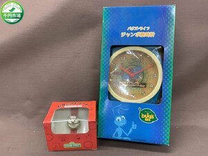 [YR-0118] unopened bagz* life jumbo wristwatch flika bug's life Sesame Street medal list watch 2 point summarize [ thousand jpy market ]