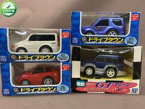 【YR-0116】未開封 マルカ ドライブタウン ジムニー ステップワゴン セリカ プルバックカー リモコン GTマシーン 4点まとめ【千円市場】