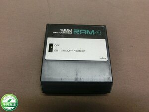 【N2-1234】YAMAHA ヤマハ RAM4 DATA CARTRIDGE データカートリッジ シンセサイザー 現状品【千円市場】