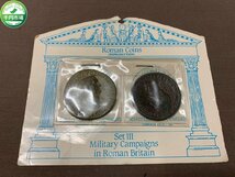 【N2-1209】未開封 レプリカ 古代ローマ コイン Roman Coins 硬貨 SET III Military Camaigns roman britain イギリス製【千円市場】_画像1