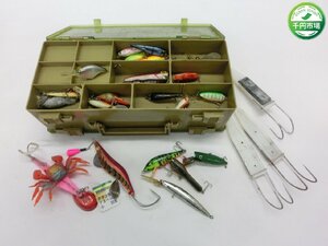 【N2-1259】Daiwa LunkerBox ダイワ ルアー 疑似餌 まとめ セット 収納ボックス 釣具ケース フィッシング 釣り具 現状品【千円市場】