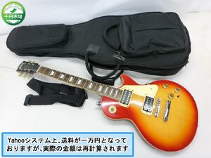 【N-5872】Bunny Super Grade MODEL バーニー LesPaul レスポールモデル エレキギター サンバースト ジャンク扱い【千円市場】