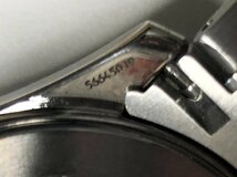 【N-5869】1円 稼動品 OMEGA Sea master オメガ シーマスター ホワイト系文字盤 120m クォーツ 白系 シルバー系 電池交換済【千円市場】_画像7