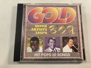 【1】【ジャンクCD】8119 GOLD BOX SUPER ARTISTS 1950's