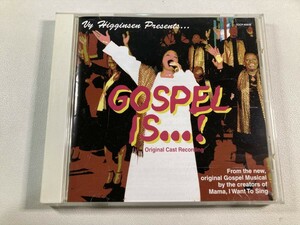 【1】【ジャンクCD】8374 GOSPEL IS...! オリジナル・キャスト・レコーディング