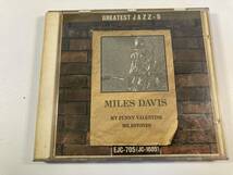 【1】【ジャンクCD】8628 マイルス・デイビス／GREATEST JAZZ_画像1