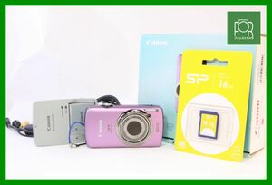 【同梱歓迎】到着後即使える■実用■Canon IXY DIGITAL 930 IS■バッテリー・チャージャー・16GB SDカード・箱付き■12792