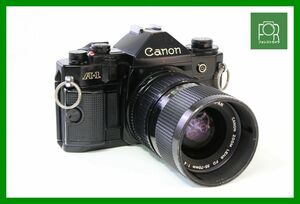 【同梱歓迎】実用■Canon A-1 ボディ+NEW FD 35-70mm F4■シャッター全速・露出計完動・鳴きなし・割れあり■13983