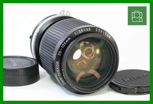 【同梱歓迎】【動作保証・点検済】極上品■ニコン Nikon AI-S Zoom-NIKKOR 35-105mm F3.5-4.5■前オーナー曰く未使用■YYY817