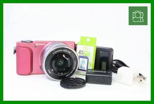 到着後即使える■良品■SONY NEX-3N / E PZ 16-50mm■バッテリー・チャージャー・4GB SDカード付き■自撮り可能■15552