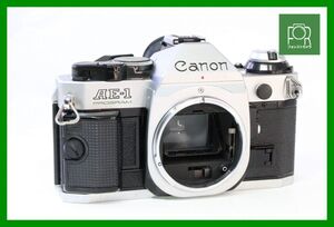 【動作保証・点検済】良品■キヤノン Canon AE-1 PROGRAM ボディ■シャッター全速・露出計完動・若干鳴きあり・破れなし■AB260