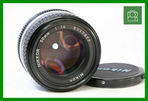 【同梱歓迎】実用■ニコン Nikon AI-S NIKKOR 50mm F1.4■AB266