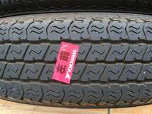 Zack アルミホイール 12×4J+42 PCD100/4H & YOKOHAMA タイヤ 145/80R12 ４本セット_画像7