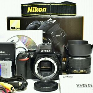 Wi-Fi内蔵Nikon D5500 18-55VRⅡレンズキット
