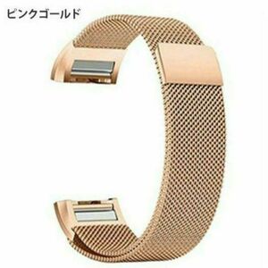 Fitbit Charge2 対応 バンド 交換用ベルトピンクゴールド②