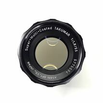 【 整備済・動作保証 】PENTAX アサヒペンタックス SP SPOTMATIC ブラックペイント ／ Super-Multi-Coated TAKUMAR 55mm f1.8 _画像7