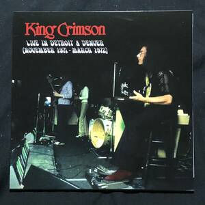 ★仏盤【King Crimson/Live In Detroit & Denver】★