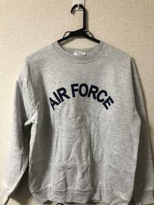 AIRFORCE スウェット　検)アメカジ　ビンテージ　霜降りグレー