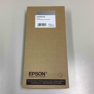【新品 未開封 純正品】EPSON 純正 SC9GY35 インクカートリッジ 350ml グレー エプソン I203