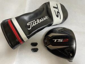 Titleist タイトリスト TS2 ドライバー ヘッド　10.5° 純正ヘッドカバー ウエイトおまけ付き 1W