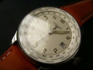  Longines * самозаводящиеся часы *33 камень * тормозные колодки коллекция *GMT& World Time *2 год гарантия & принадлежности в наличии * новый товар!!