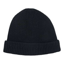 VISVIM ビズビム 18SS 0118103003019 KNIT BEANIE ニットキャップ ビーニー ブラック系【中古】_画像2