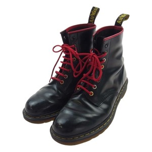 Dr.Martens ドクターマーチン 8ホール エイトホール レースアップ ブーツ ブラック系 UK9【中古】