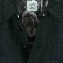 ベドウィン BEDWIN & THE HEARTBREAKERS ウール コート 日本製 ダークグレー系 黒に近いダークグレー系 2【中古】_画像3