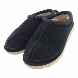 NEIGHBORHOOD ネイバーフッド 1112612 UGG アグ NBHD TASMAN タスマン 内ボア スリッポン ムートン シューズ ブラック系 26cm【中古】