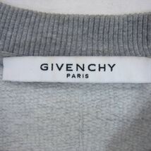 GIVENCHY ジバンシィ 7348-653 American Flag sweater アメリカン フラッグ スウェット グレー系 L【中古】_画像4