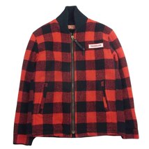 TENDERLOIN テンダーロイン T-LUMBERJACK JKT ランバージャック バッファロー チェック ジャケット ロゴワッペン S【中古】_画像1