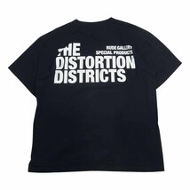 RUDE GALLERY ルードギャラリー THE DISTORTION DISTRICTS PANTHER TEE パンサー プリント 半袖 Tシャツ ブラック系 XL【中古】_画像2