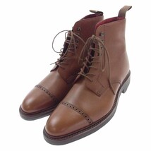 CROCKETT&JONES クロケットアンドジョーンズ 5876RD-41 ハンドグレード 高島屋別注 コニストン レースアップ ブーツ【美品】【中古】_画像1