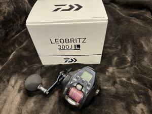 【中古美品】DAIWA　電動リール　23LEOBRITZ300J L　レオブリッツ300J　左巻き　釣行使用回数1回のみ　PE3号３００ｍ付き