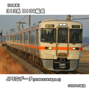 ★鉄道画像【JR東海】313系電車1600番台 B104編成 ■普通:名古屋 □撮影:関西本線 2022/3/5［№0592］