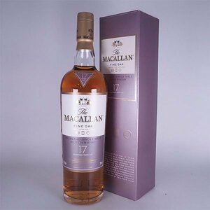 ★ザ マッカラン 17年 ファインオーク ★サントリー酒類正規品 ＊箱付 700ml 43% スペイサイド The MACALLAN TB04056