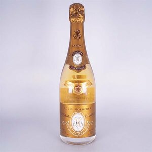 ★ルイ ロデレール クリスタル ブリュット 白 2004年 並行品 750ml 12% シャンパーニュ LOUIS ROEDERER TB04032