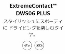 225/45R19 92W 1本 コンチネンタル ExtremeContact DWS06 PLUS_画像2