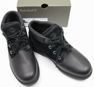 ●TimberLandティンバーランドウェルデンパークウォータープルーフチャッカブーツ (US7.5(25.5)黒A1L7F)新品