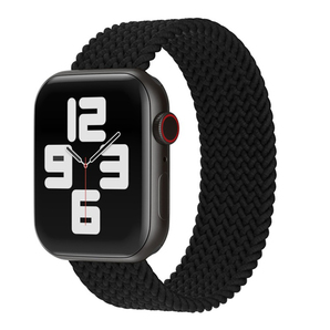 アップルウォッチ バンド おしゃれ AppleWatch band ナイロン ソロループ 49mm 45mm 44mm 42mm ブラック 黒 S series9 8 SE 7 6 送料無料の画像8